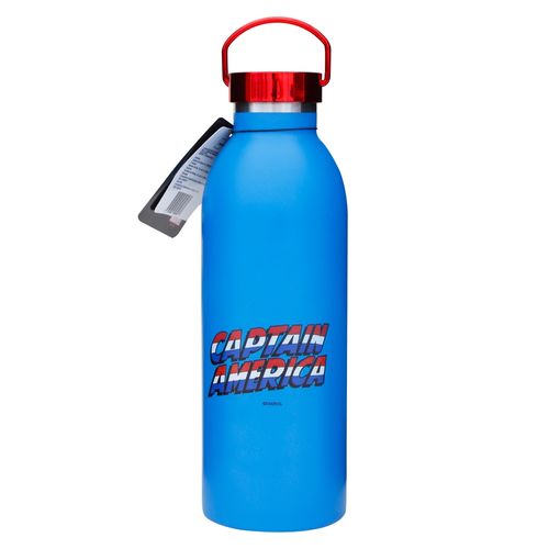Capitan America Botella Metalica