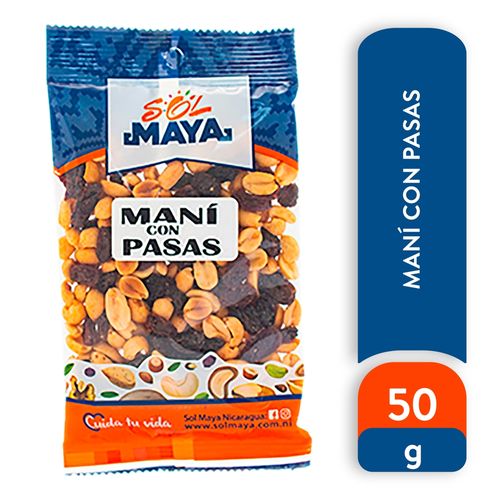 Mani Sol Maya Con Pasas - 100 g