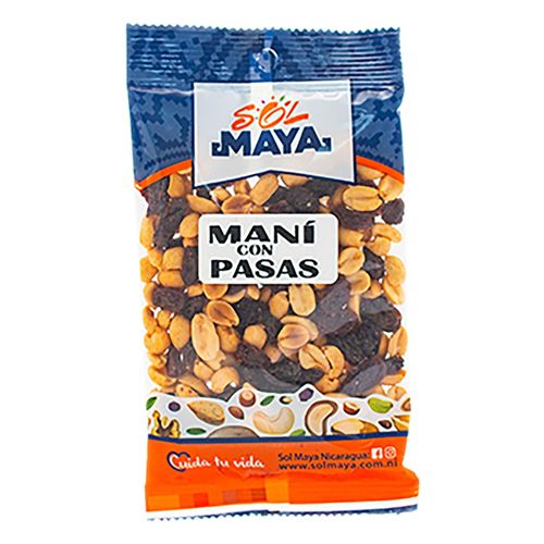 Mani Sol Maya Con Pasas - 100 g