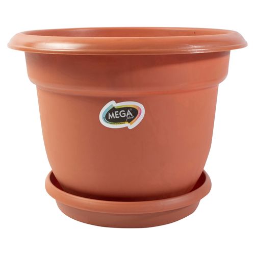 Maceta Megaplast Fiore Con Plato No.2