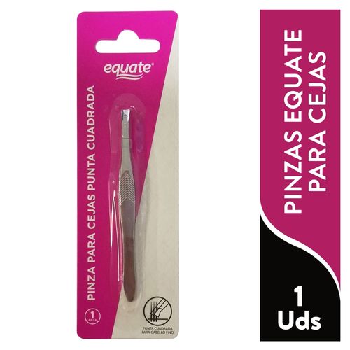 Pinzas Equate Para Cejas Punta Cuadrada