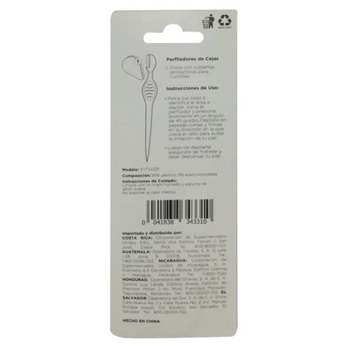 Perfiladores Equate Para Cejas 2pk