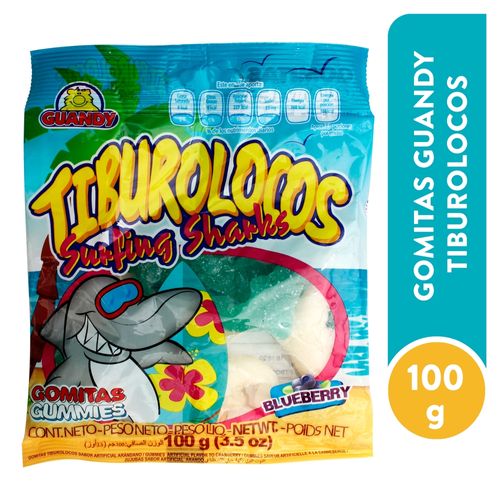 Gomitas Guandy Tiburolocos - 100 g