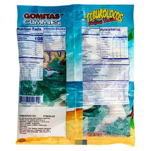 Gomitas Guandy Tiburolocos - 100 g