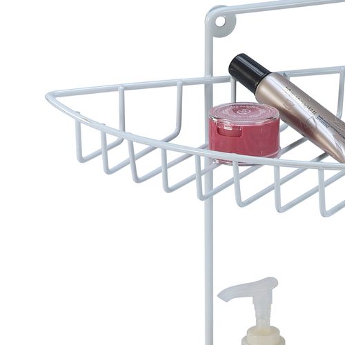 Organizador Haus Para Baño Blanco 2 Estantes