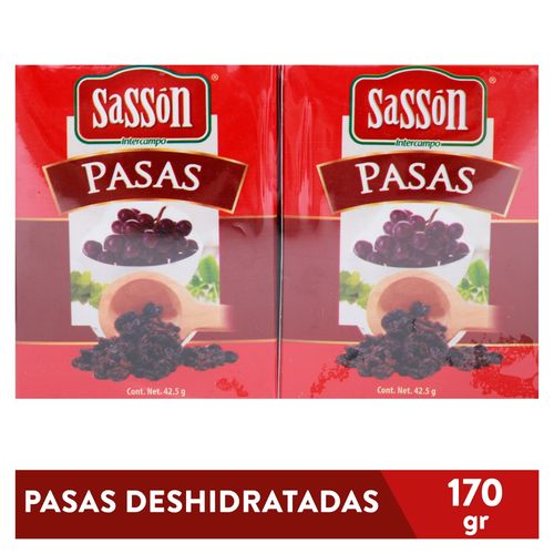 Pasas Sasson Caja 170 Gr