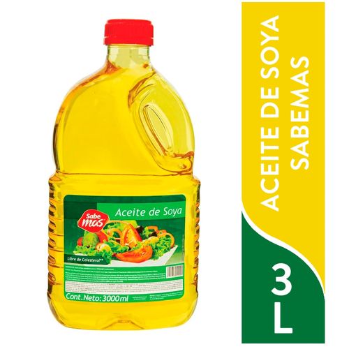 Aceite Soya Sabemas 3000 Ml