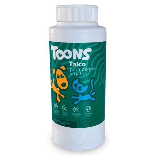 Talco Toons Perros Y Gatos 125 Ml