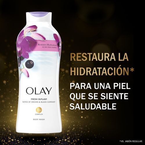 Body Wash Olay Orch Black Currant 650ml