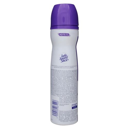 Desodorante Antitranspirante Lady Speed Stick Derma + Aclarado Perla Aerosol 91 g