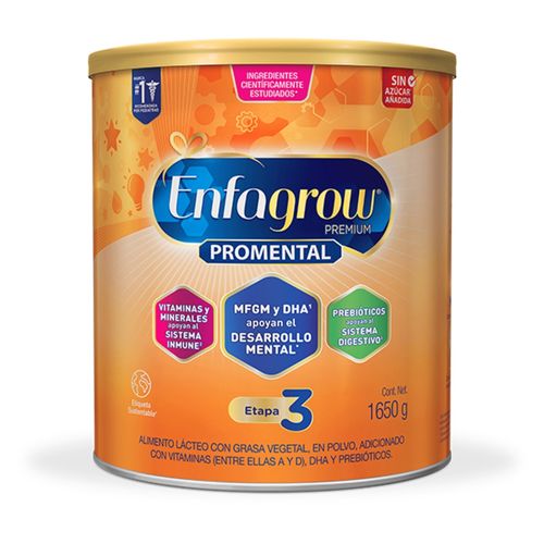 Fórmula infantil Enfagrow promental etapa 3 - 1650 g