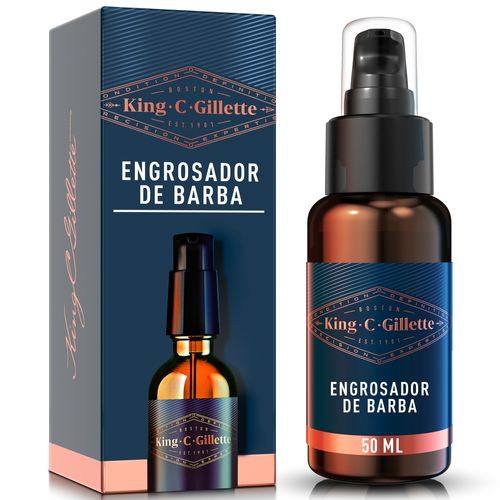 Sérum Gillette king c engrosador de barba - 50 ml