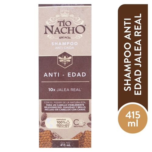 Shampoo Tio Nacho Anti- Edad Jalea Real -415 ml