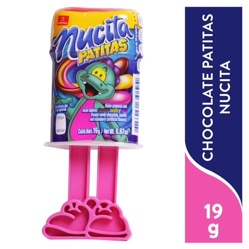 Chocolate Nucita patitas nutresa - 19 g