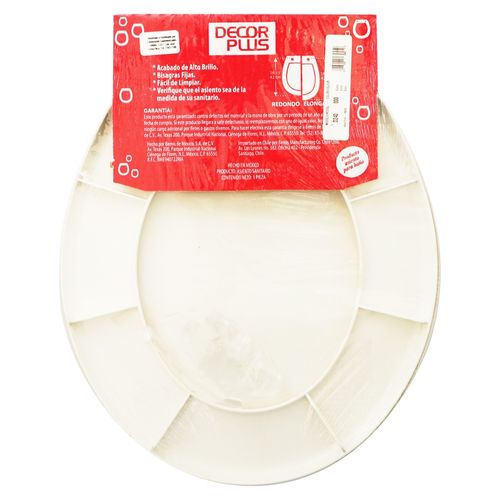 Tapadadera Para Inodoro Color Blanco