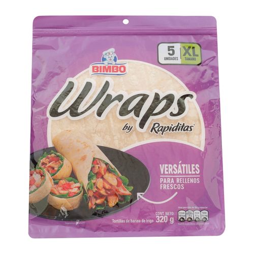 Tortillas Bimbo rapiditas wraps - 320 g