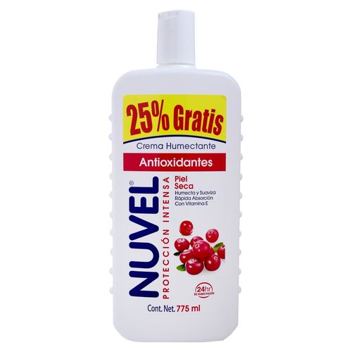Crema Nuvel Corporal Antioxidantes 620Ml