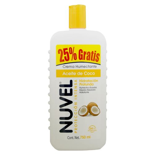 Nuvel Crema Coco 620Ml Mas 25 Porciento
