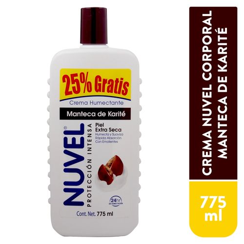 Crema Nuvel Corporal Mantec Karite 750Ml
