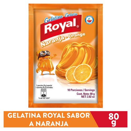 Gelatina  Royal Sabor Naranja - 80g