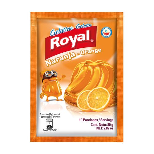Gelatina  Royal Sabor Naranja - 80g