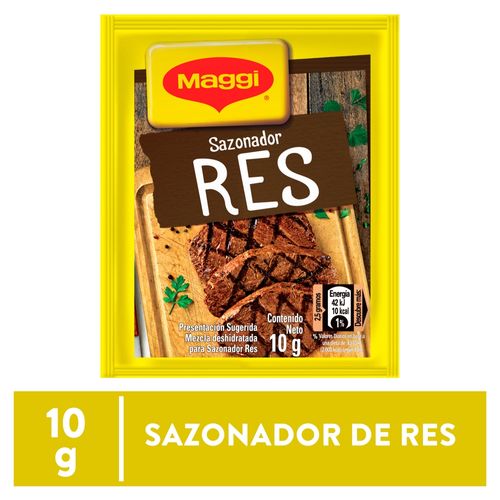 Sazonador de Res MAGGI Sobre 10g 12 Unidades