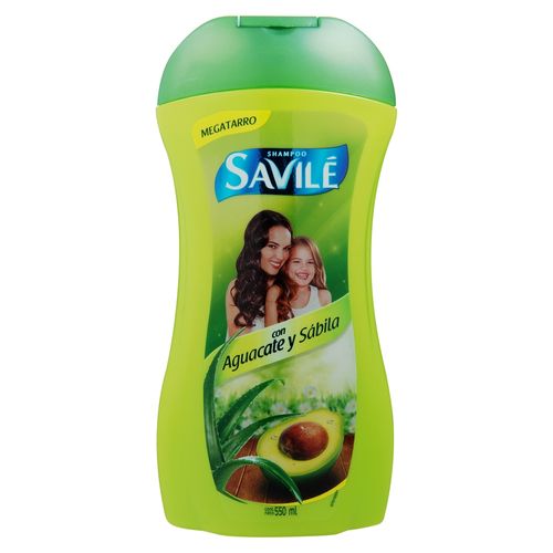Shampoo Savilé Aguacate Y Sábila - 550ml