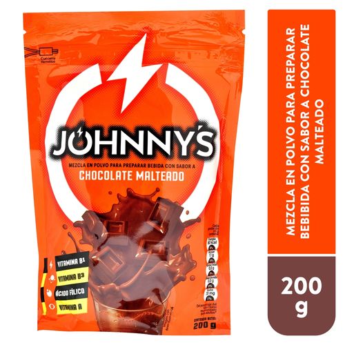 Mezcla Bebida Johnnys Chocolate - 200 gr