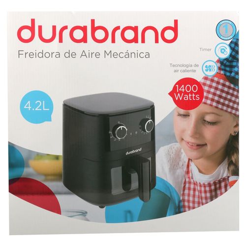 Durabrand Freidora D Aire Mecanica 4Lts