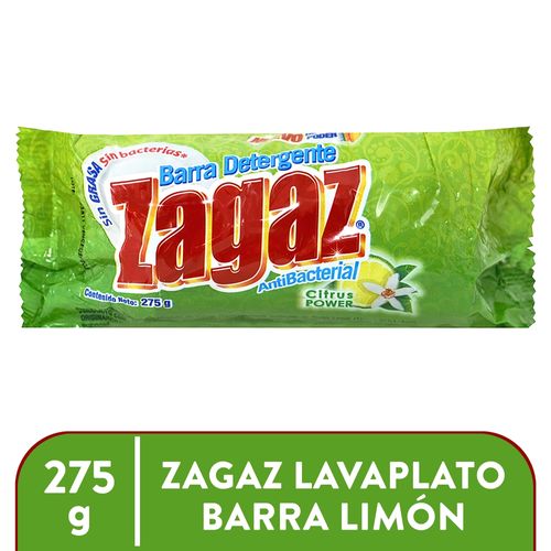 Lavaplatos Zagaz Barra Limón - 275 g