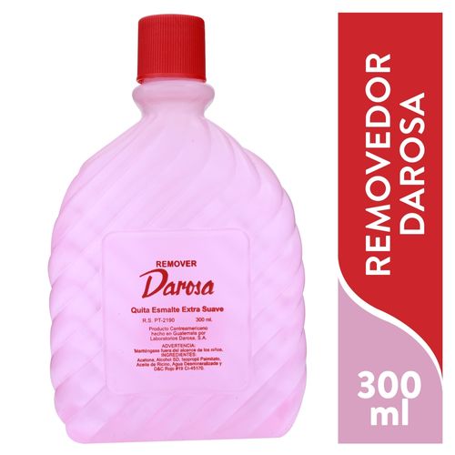 Removedor De esmalte Darosa Rosa Classic 295ml