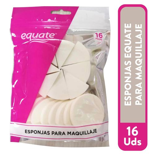 Esponja Equate Para Maquillaje 16pk