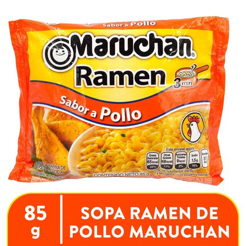 Sopa Maruchan Instantánea Ramen Pollo - 85 g
