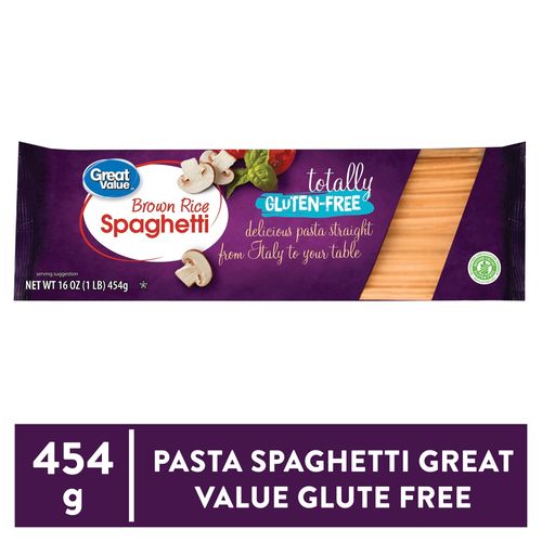 Pasta Great Value Libre De Gluten - 454 g