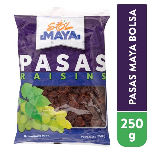 Pasas Uva Bolsa Sol Maya - 250 g