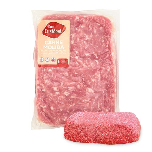 Carne Molida Don Cristobal Cerdo Empacado - 1Lb