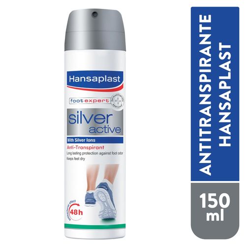 Talco Hansaplast Silver Active Spray - 150ml