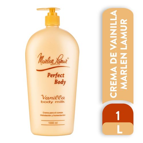 Crema Marlen Lamur Corporal Vainilla - 1000Ml