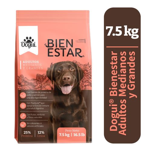 Alimento Dogui Bienestar Adult 7500gr