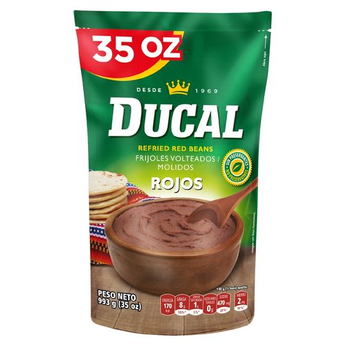 Frijol Ducal rojo molido doypack - 993 g