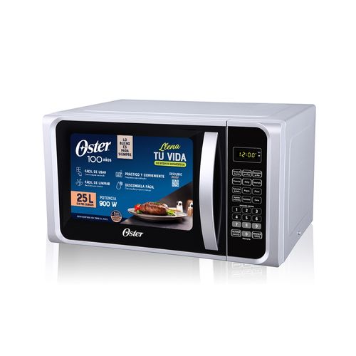 Microondas Oster 0.9 Pies Cubicos  Control Digital Y Funcion Descongelado Modelo Oggm3901