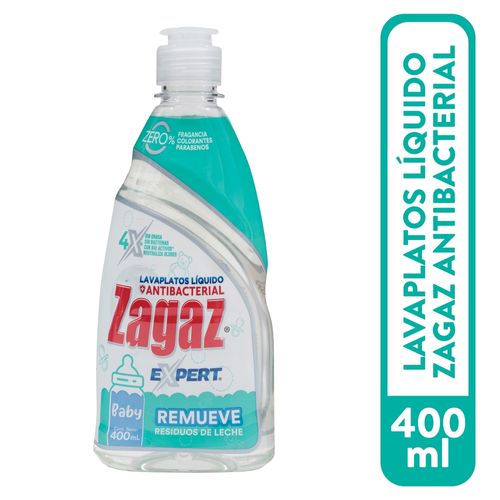 Lavaplatos líquido Zagaz antibacterial - 400 ml