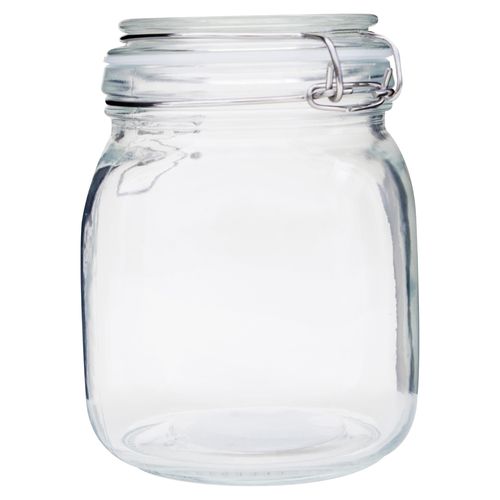Mainstays Canister Vidrio Tapa 1000Ml