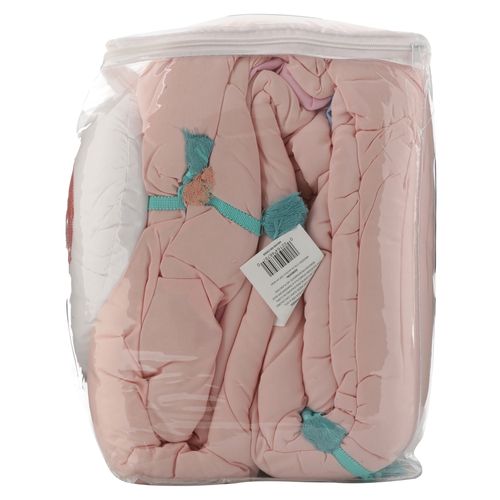 Msk Edredon Tissa 4Pzs Fq Pink Ea