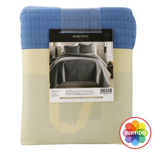 Mainstays Cubrecama 3pz King Surtido