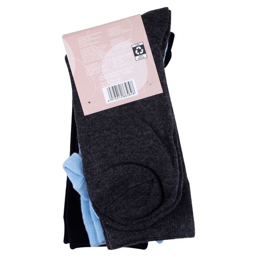 Ladies 3 Pairs Pack Casual Ankle Sock