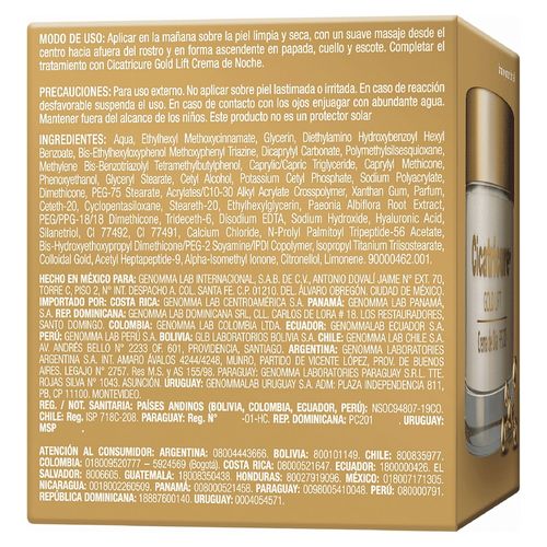 Crema Cicatricure facial gold lift día - 50 g