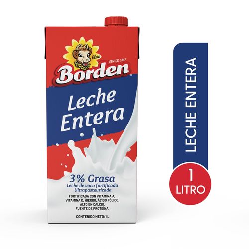 Leche Borden entera -1000 ml