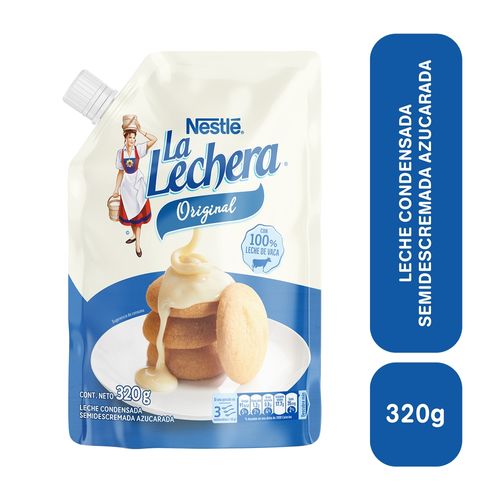 Leche Condensada Nestlé La Lechera Original Doypack - 320 g