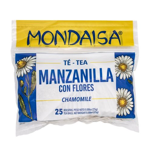Té Mondaisa de hierbas manzanilla 25 Uds - 25 g